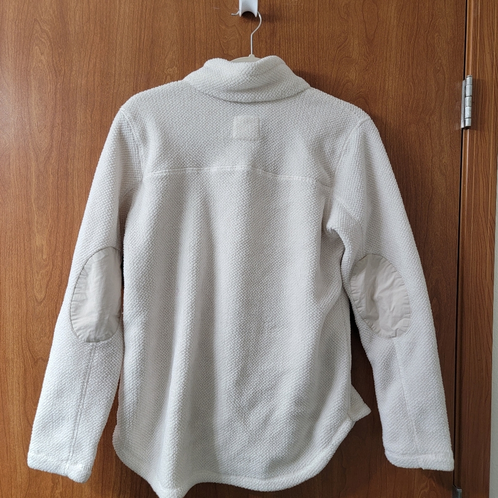Thread & Supply Fleece Pullover Rice Size Small - Picture 2 of 3